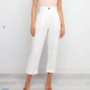 NWT Petal & Pup Talaren Pants in White